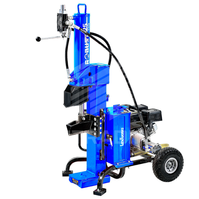 أفقي / عمودي يعمل بالغاز آلة الفاصل 25 طن مع 7HP 209CC المحرك