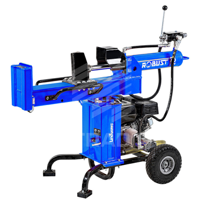 أفقي / عمودي يعمل بالغاز آلة الفاصل 25 طن مع 7HP 209CC المحرك